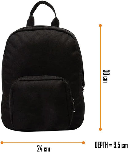Rocksax Queen Mini mochila – Royal Crest, Black, Talla única, Mochilas rucksack