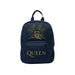 Rocksax Queen Mini mochila – Royal Crest, Black, Talla única, Mochilas rucksack