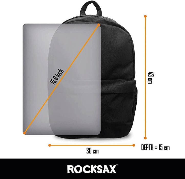 Rocksax Backpack The Beatles Abbey Road B/W Rucksack 43cm x 30cm x 15cm – Officially Licensed Merchandise