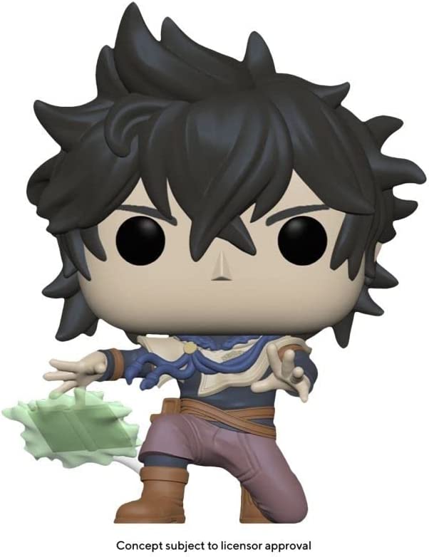 Funko POP! Animation: Black Clover - Yuno - Collectable Vinyl Figure - Gift Idea - Official Merchandise - Toys for Kids & Adults - Anime Fans - Model Figure for Collectors and Display