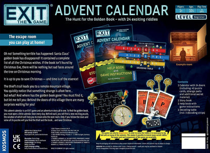 Exit: Advent Calendar - The Hunt For The Golden Book