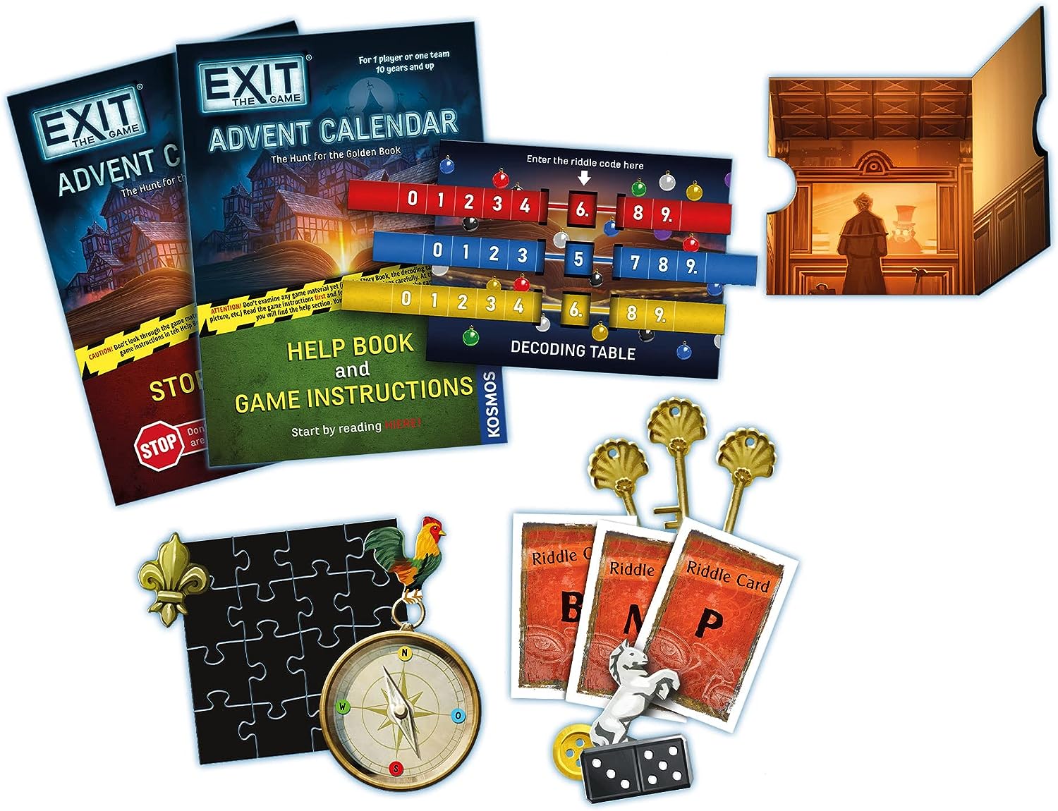 Exit: Advent Calendar - The Hunt For The Golden Book