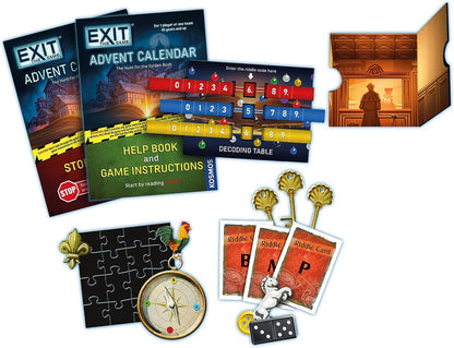 Exit: Advent Calendar - The Hunt For The Golden Book