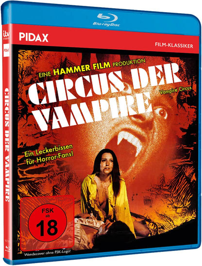 Circus der Vampire (Vampire Circus) / Kult-Horrorfilm der legendären Hammer-Studios (Pidax Film-Klassiker