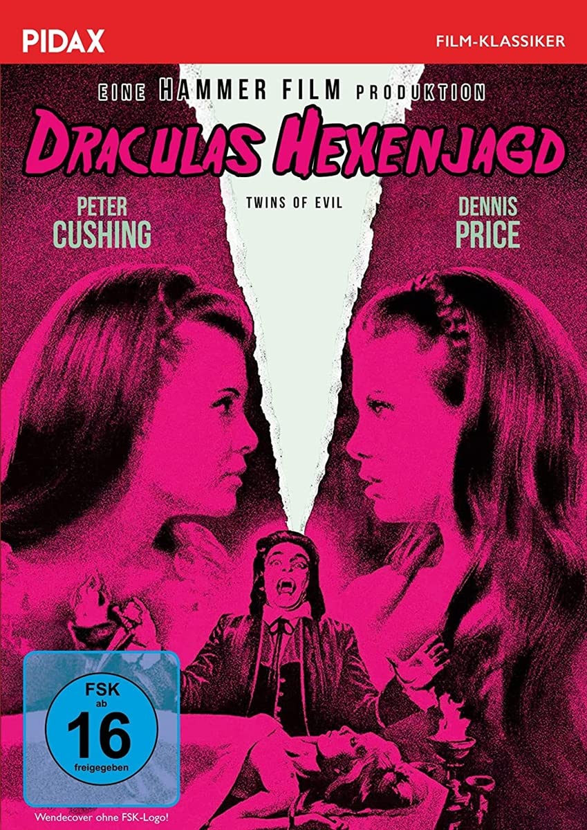 Draculas Hexenjagd (Twins of Evil) / Kult-Horrorfilm mit Starbesetzung aus den legendären Hammer-Studios (Pidax Film-Klassiker)