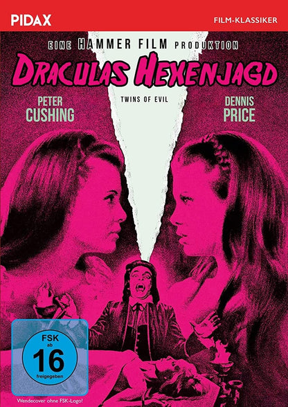 Draculas Hexenjagd (Twins of Evil) / Kult-Horrorfilm mit Starbesetzung aus den legendären Hammer-Studios (Pidax Film-Klassiker)