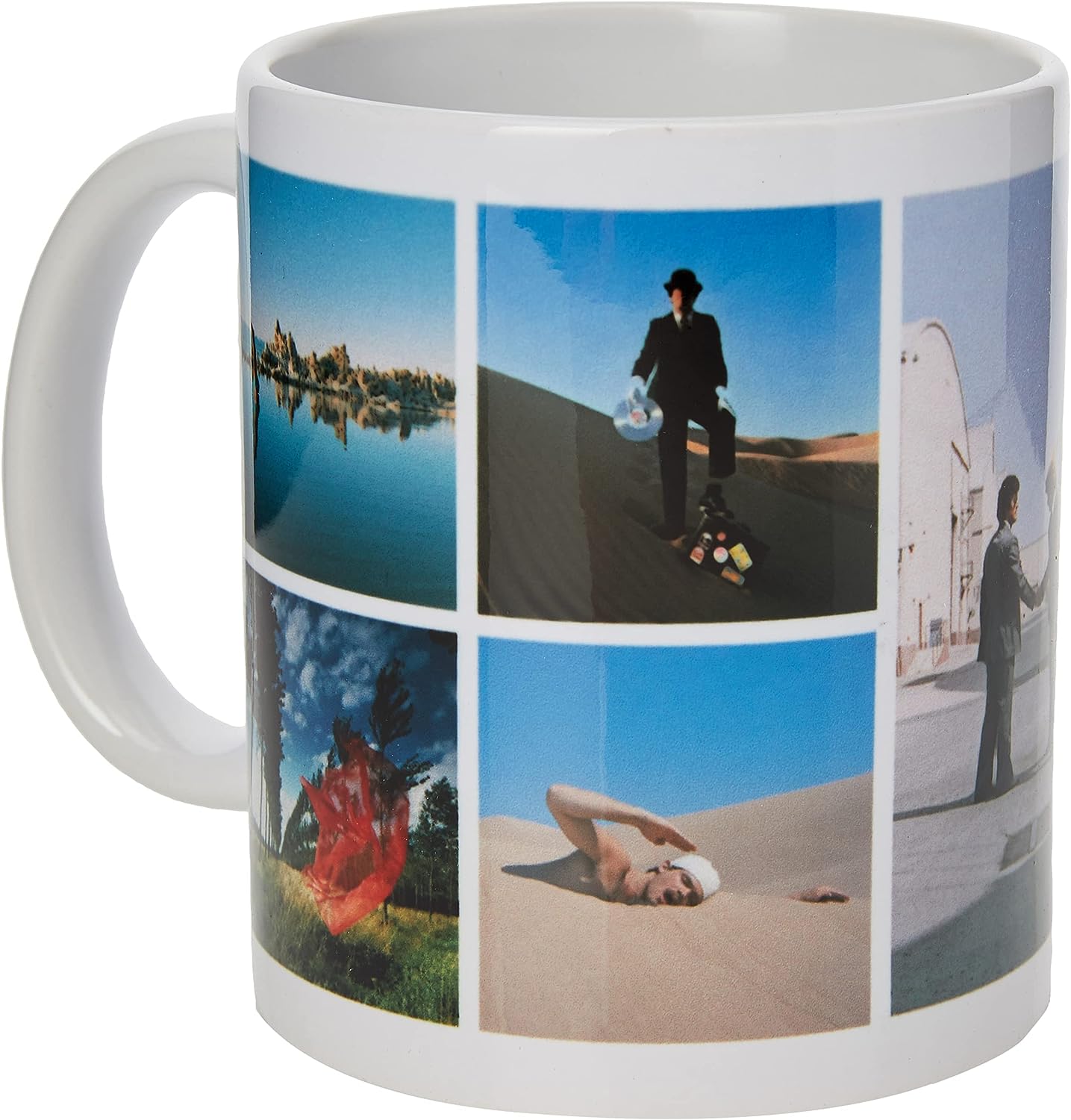 Pink Floyd Wish You Were Here Unisex Tasse Standard Keramik Band-Merch, Bands, Musik, 1 Stück (1er Pack