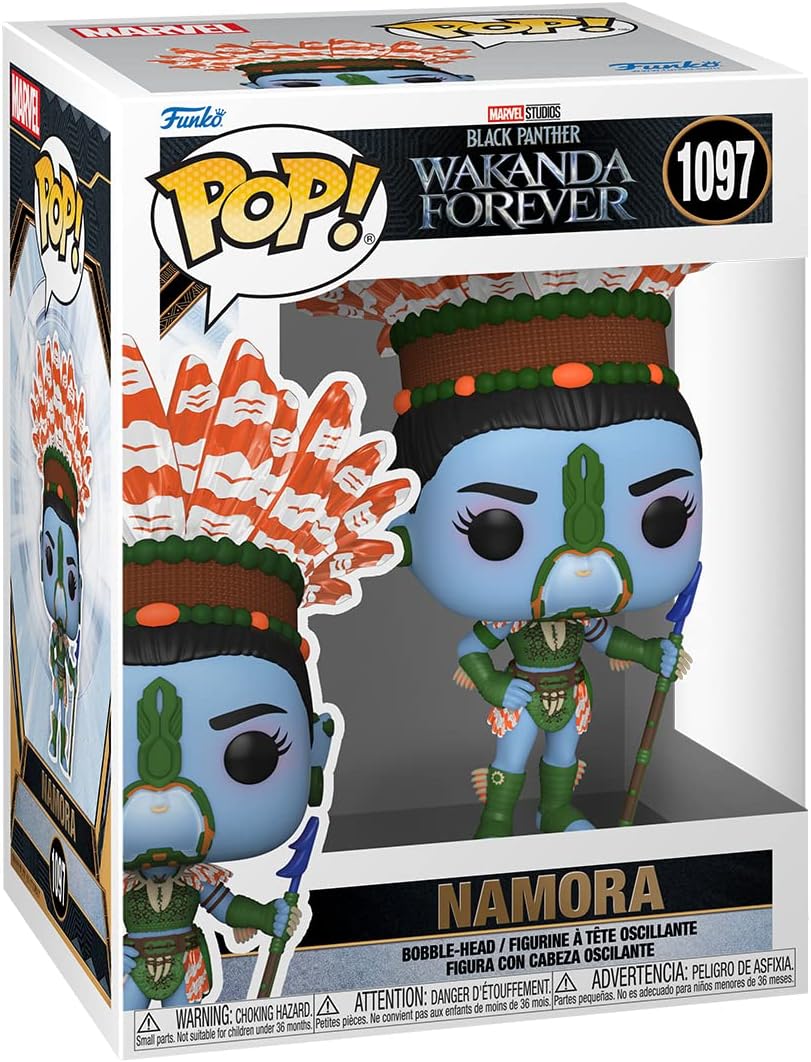 Funko POP! Marvel - Black Panther: Wakanda Forever - Namora - Collectable Vinyl Figure - Gift Idea - Official Merchandise - Toys for Kids & Adults - Movies Fans - Model Figure for Collectors
