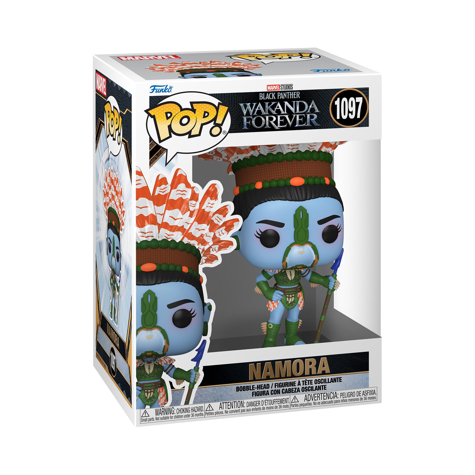 Funko POP! Marvel - Black Panther: Wakanda Forever - Namora - Collectable Vinyl Figure - Gift Idea - Official Merchandise - Toys for Kids & Adults - Movies Fans - Model Figure for Collectors