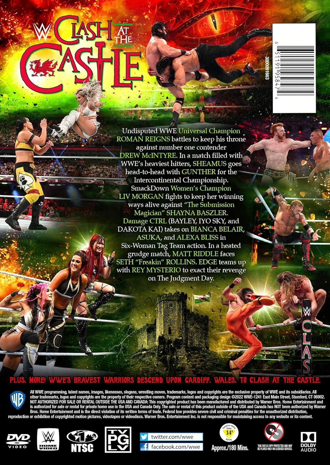 WWE: Clash at the Castle 2022