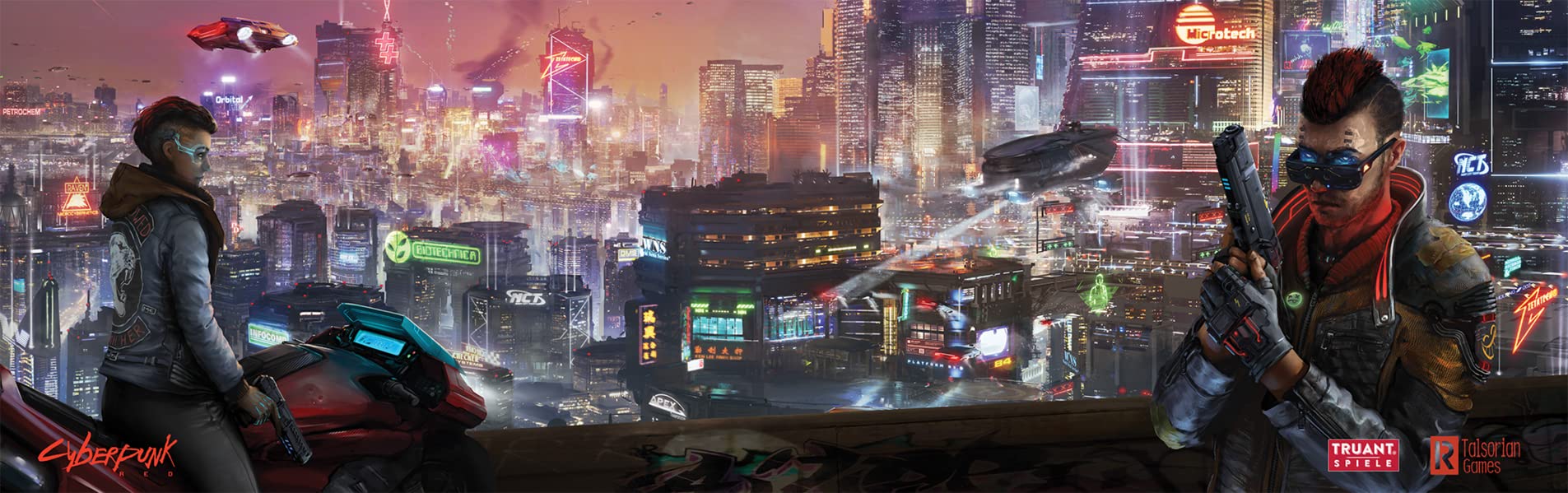 Cyberpunk RED Datenschirm