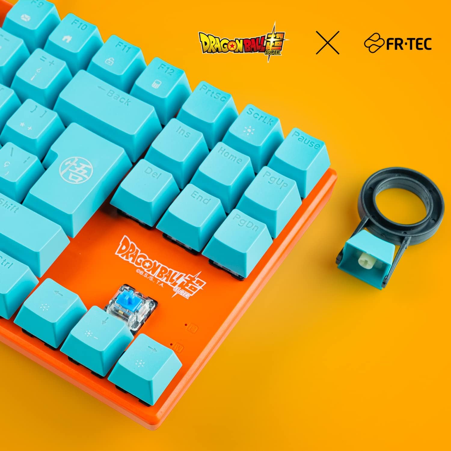 FRTEC - Dragon Ball Super Keyboard Compatible with PC, Mac, PS5, Switch, XBOX SERIES S/X