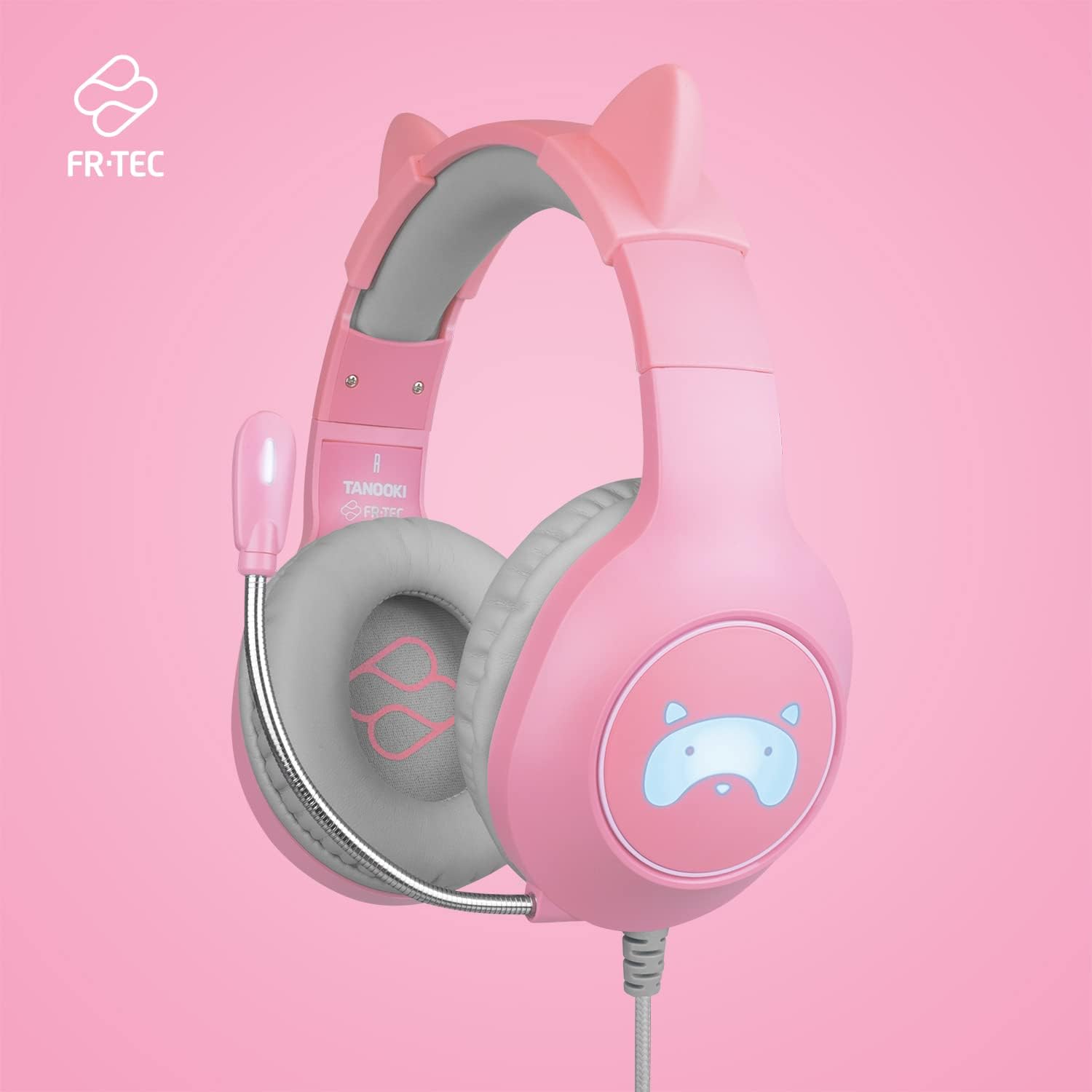 FRTEC - Gaming Headset TANOOKI (Compatible: PS5, Switch, Stadia, Xbox One, Series X, Phone, PC, PS4