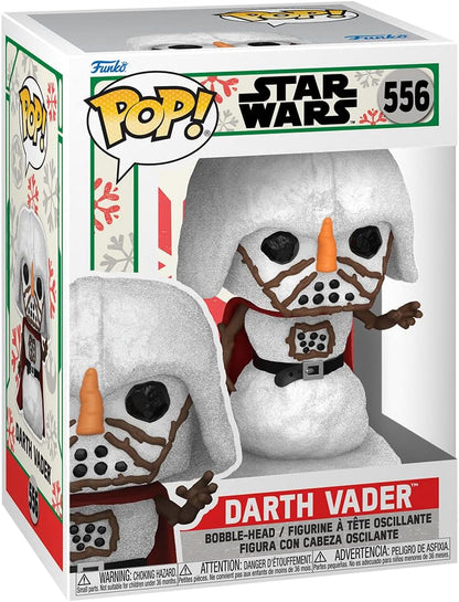 Funko POP! Star Wars: Holiday - Darth Vader - Snowman - Collectable Vinyl Figure - Gift Idea - Official Merchandise - Toys for Kids & Adults - Movies Fans - Model Figure for Collectors and Display
