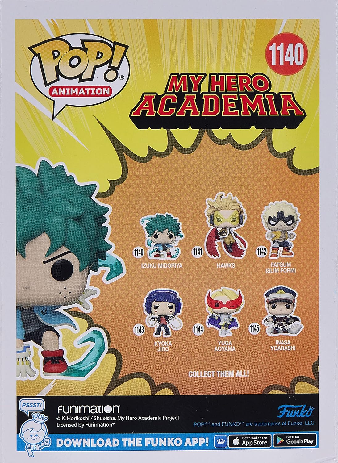 Funko Pop! Animation: My Hero Academia (MHA) - Izuku Midoriya - (MHA) - Deku With Gloves - Collectable Vinyl Figure - Gift Idea - Official Merchandise - Toys for Kids & Adults - Anime Fans