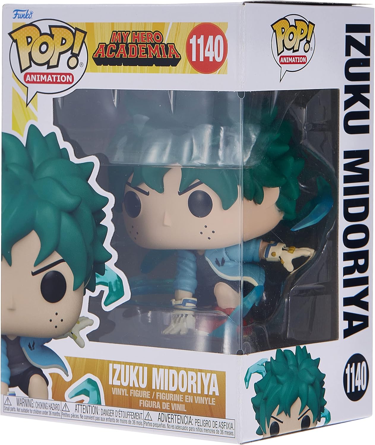 Funko Pop! Animation: My Hero Academia (MHA) - Izuku Midoriya - (MHA) - Deku With Gloves - Collectable Vinyl Figure - Gift Idea - Official Merchandise - Toys for Kids & Adults - Anime Fans