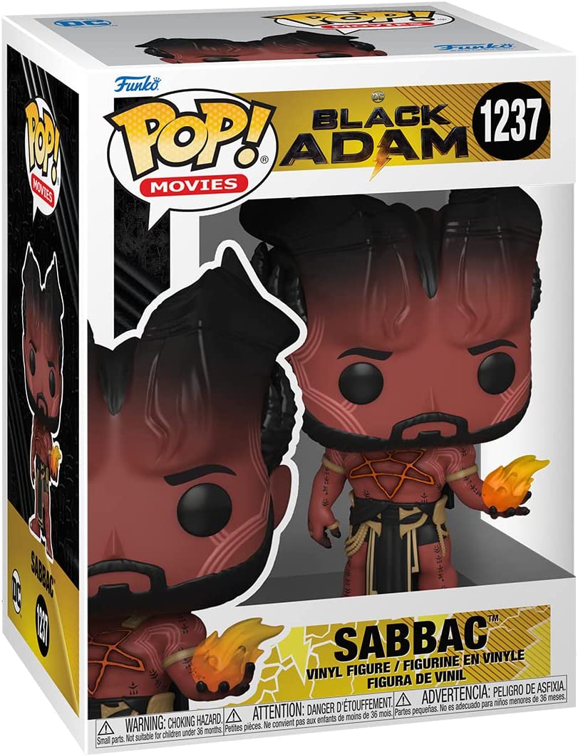 Funko POP! Movies: DC - Black Adam - Sabbac - Collectable Vinyl Figure - Gift Idea - Official Merchandise - Toys for Kids & Adults - Movies Fans - Model Figure for Collectors and Display