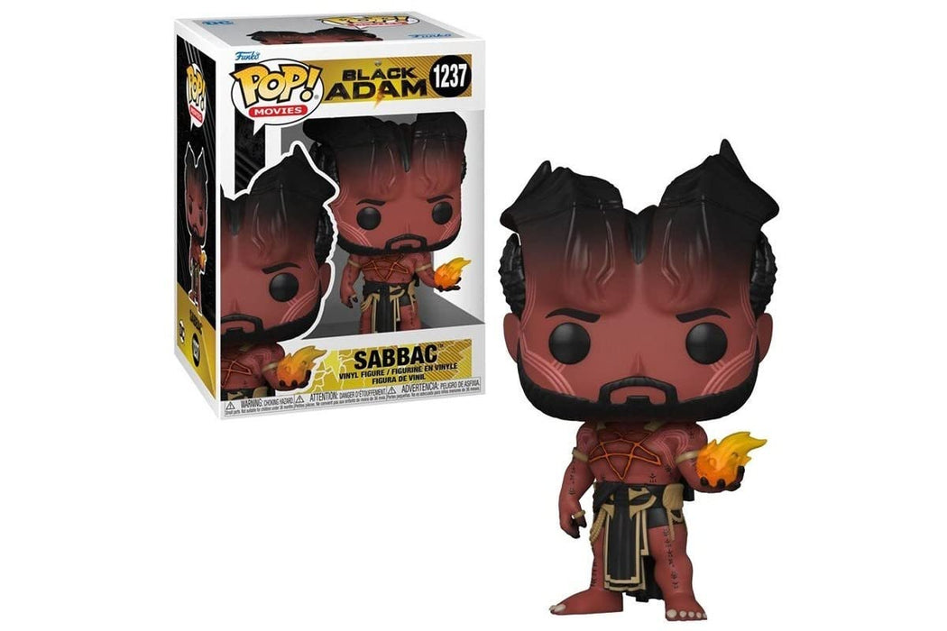 Sabbac: P o p ! Heroes Vinyl Figurine Bundle with 1 Compatible 'ToysDiva' Graphic Protector (1237-64194 - B