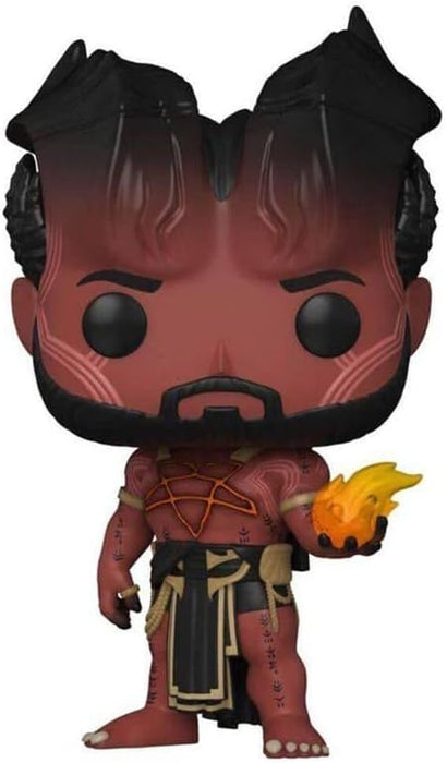 Sabbac: P o p ! Heroes Vinyl Figurine Bundle with 1 Compatible 'ToysDiva' Graphic Protector (1237-64194 - B