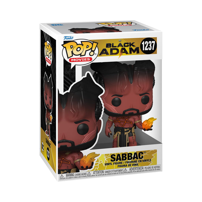 Sabbac: P o p ! Heroes Vinyl Figurine Bundle with 1 Compatible 'ToysDiva' Graphic Protector (1237-64194 - B