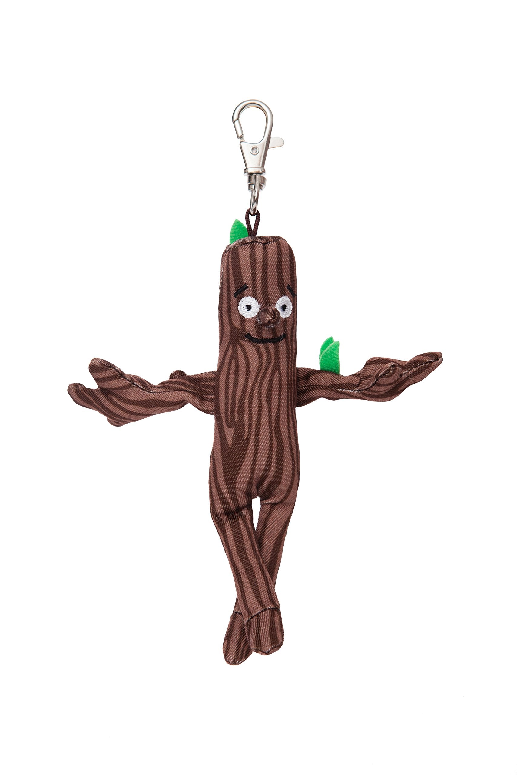 Aurora World 60574 - Stickman Schlüsselanhänger Plüsch, 14 cm