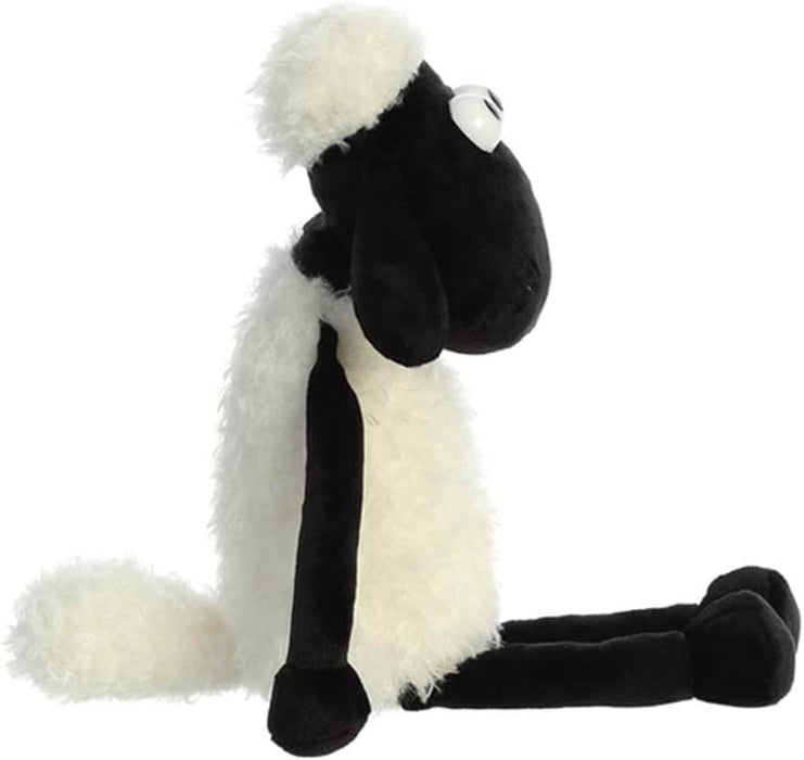Shaun the Sheep 61173 8-inch Plush Cuddly Toy, Black and White, 8in, Suitable for Adults and Kids