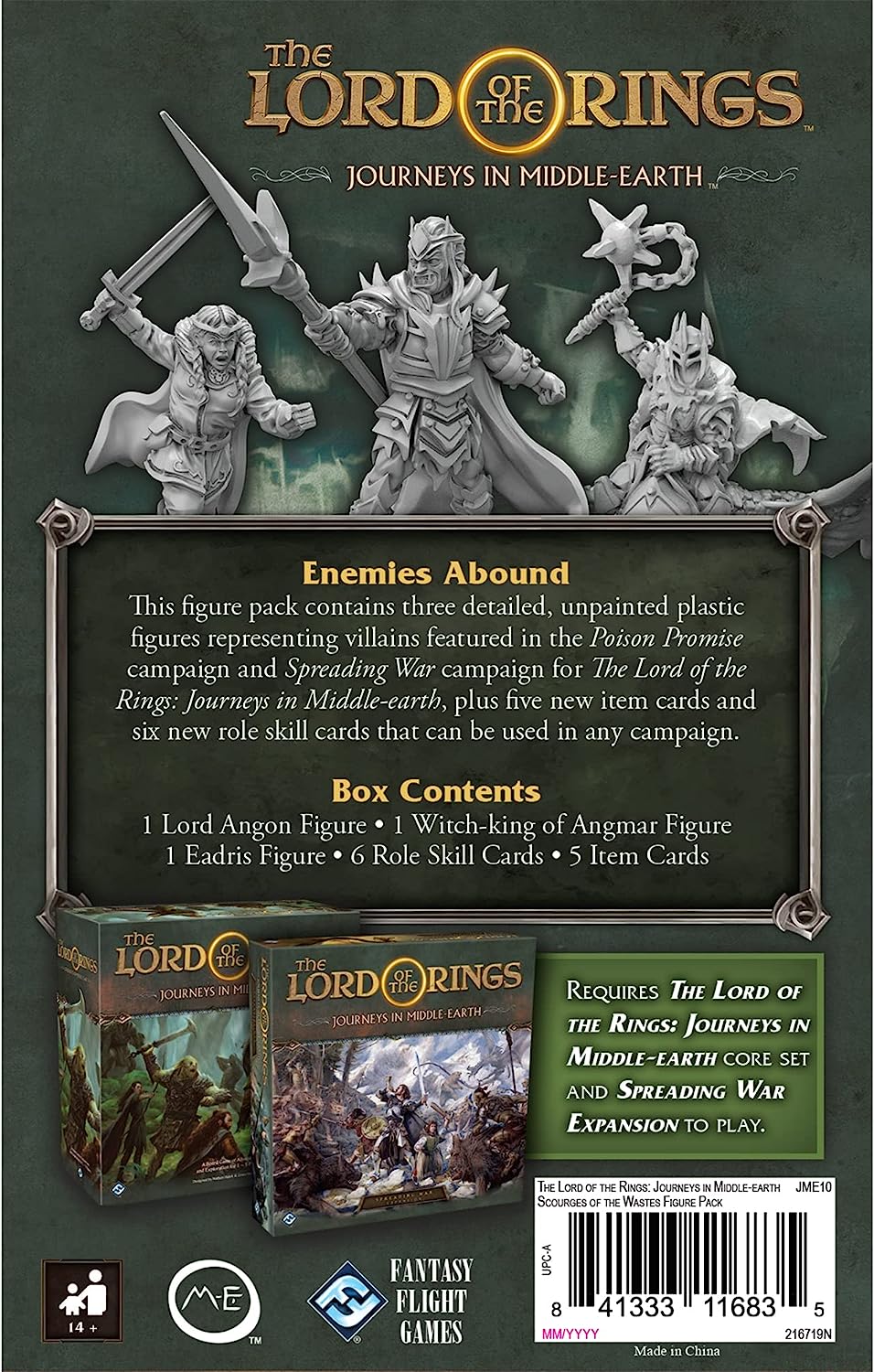 The Lord of the Rings: Journeys in Middle-Earth: Scourges of the Wastes Figure Pack