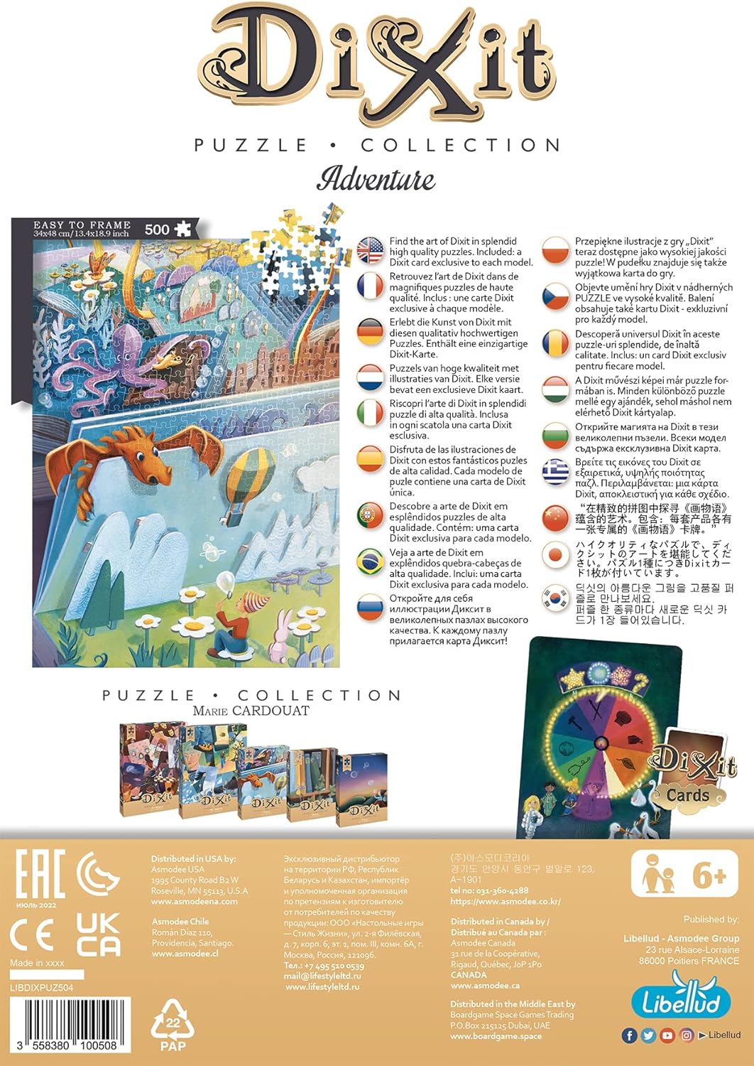Dixit 500p Puzzle - Adventure