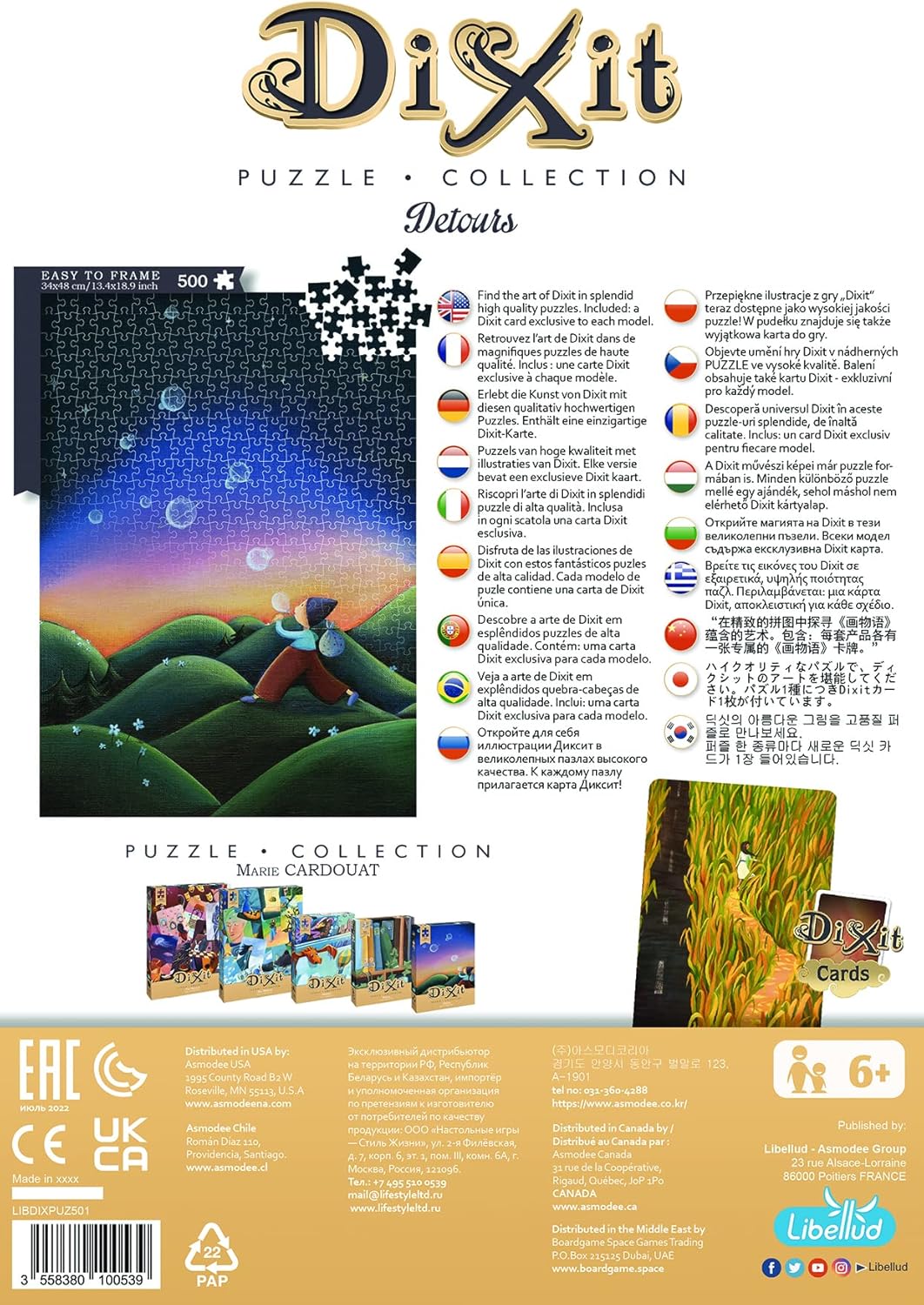 Dixit 500p Puzzle - Detours