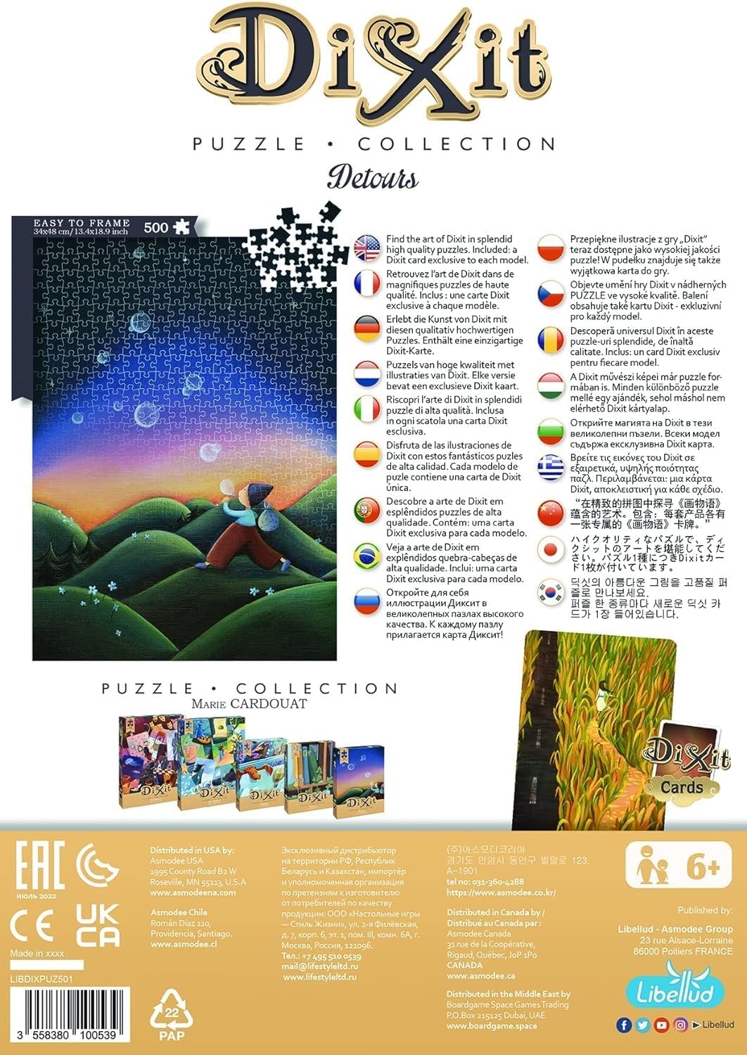 Dixit 500p Puzzle - Detours