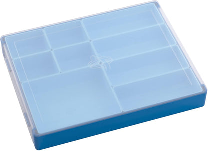 Token Silo Convertible | Store & Organize Board Game Tokens | 9 Removable Trays in 3 Different Sizes | Stackable| Convenient Space-Saving Design | Blue Color | Made by Gamegenic (GGS22002ML