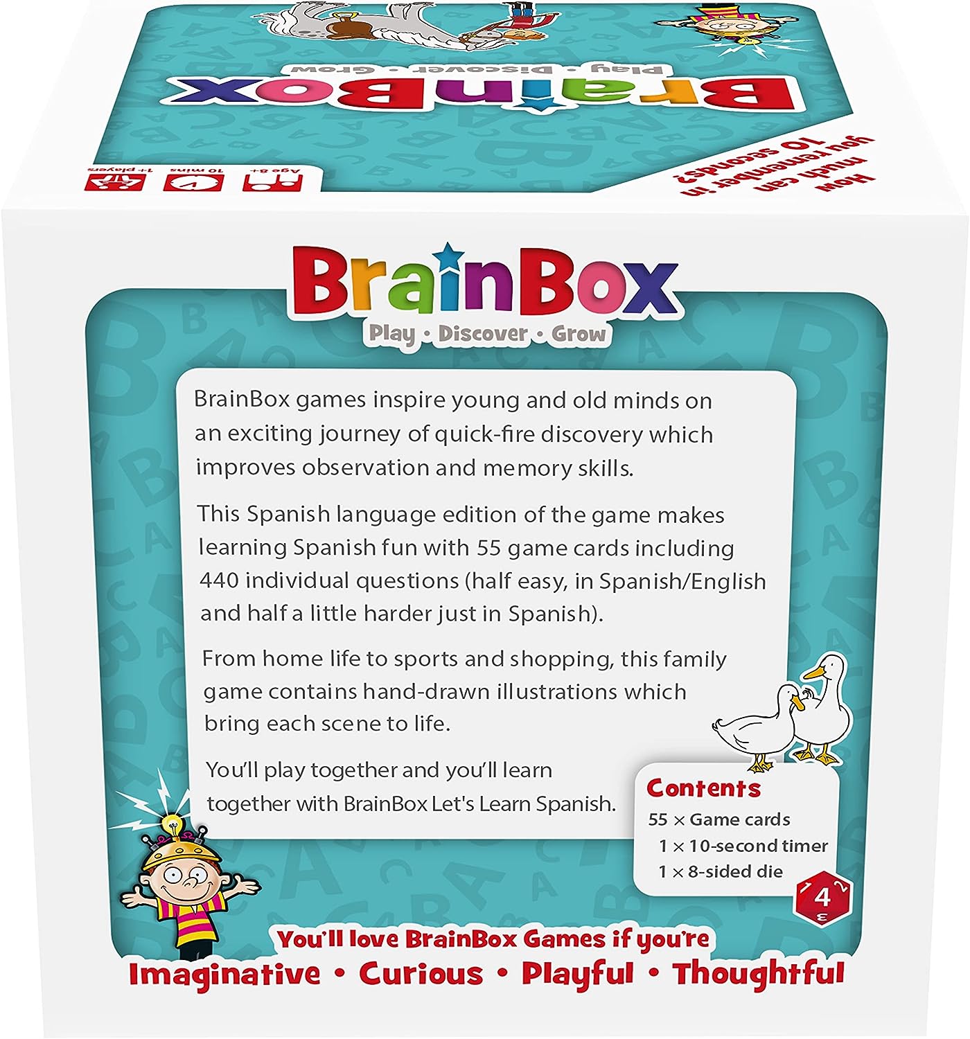 BrainBox Let's Learn Spanish (Refresh 2022)