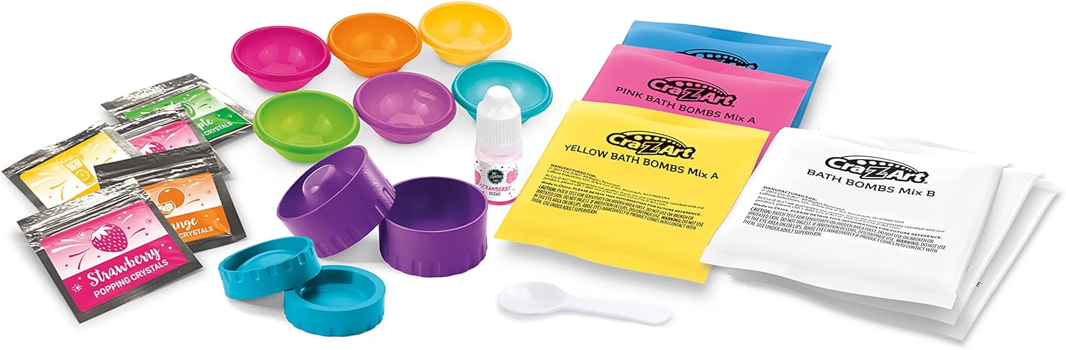 SHIMMER N SPARKLE RAINBOW POPPING BATH BOMBS (17345