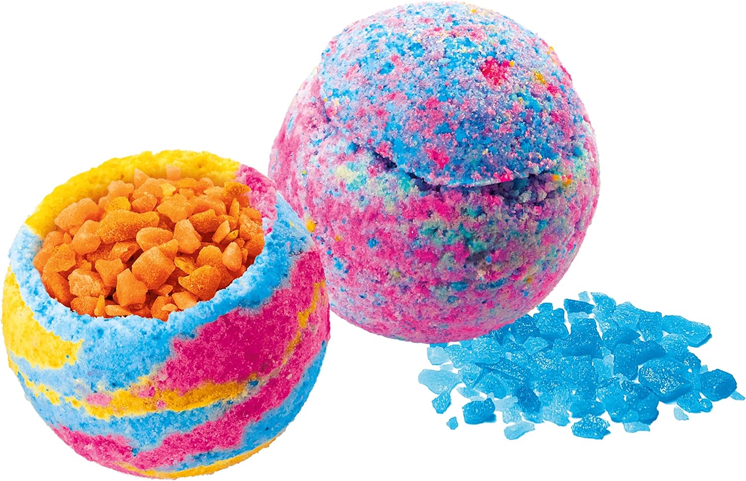 SHIMMER N SPARKLE RAINBOW POPPING BATH BOMBS (17345
