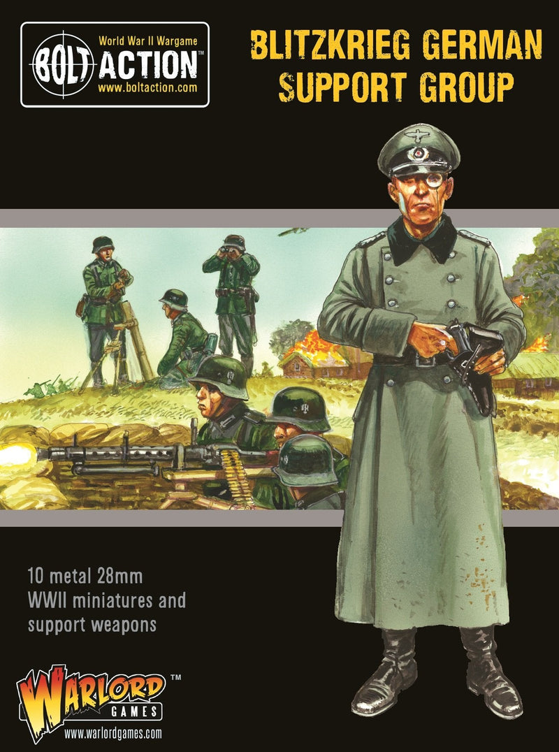 Warlord Games Bolt Action, Blitzkrieg German Support grou