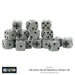 Warlord Games, German Balkenkreuz D6 Bolt Action (16) Dice