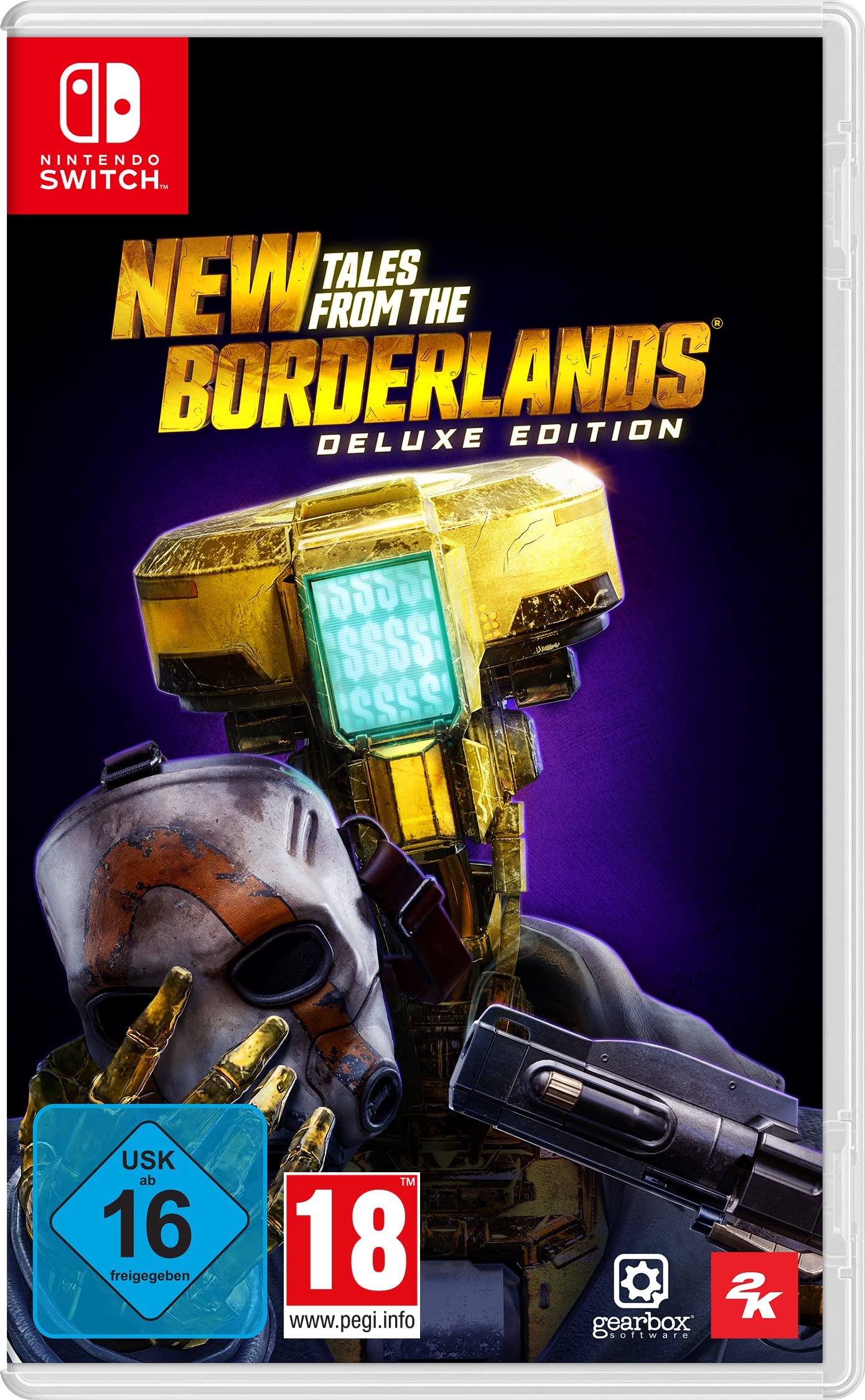 New Tales from the Borderlands - Deluxe Edition (German USK Box) /Switch