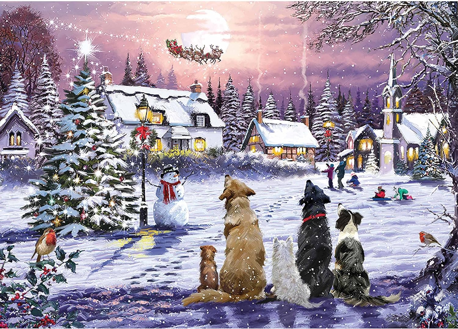 Christmas Eve 1000 Piece Jigsaw