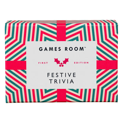 Ridley’s Festive Holiday Trivia Card Game – Trivia Games for Adults and Kids – 2+ Players – Includes 140 Unique Question Cards – Fun Quiz Cards That Make a Great Gift Trivia Festive