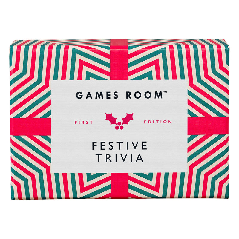 Ridley’s Festive Holiday Trivia Card Game – Trivia Games for Adults and Kids – 2+ Players – Includes 140 Unique Question Cards – Fun Quiz Cards That Make a Great Gift Trivia Festive
