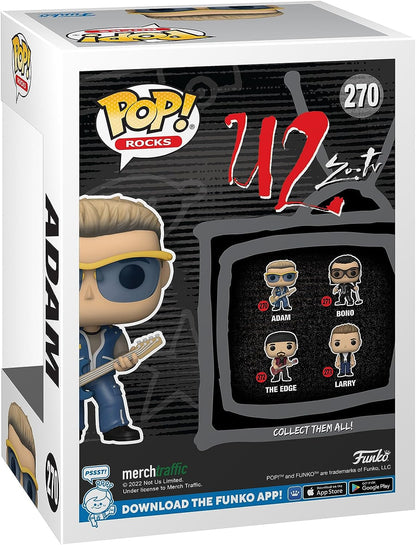 Funko POP! Rocks: U2 - ZooTV - Adam Clayton - Collectable Vinyl Figure - Gift Idea - Official Merchandise - Toys for Kids & Adults - Music Fans - Model Figure for Collectors and Display