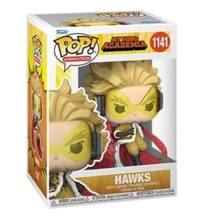 Hawks: P o p ! Animation Vinyl Figurine Bundle with 1 Compatible 'ToysDiva' Graphic Protector (1141-58037 - B