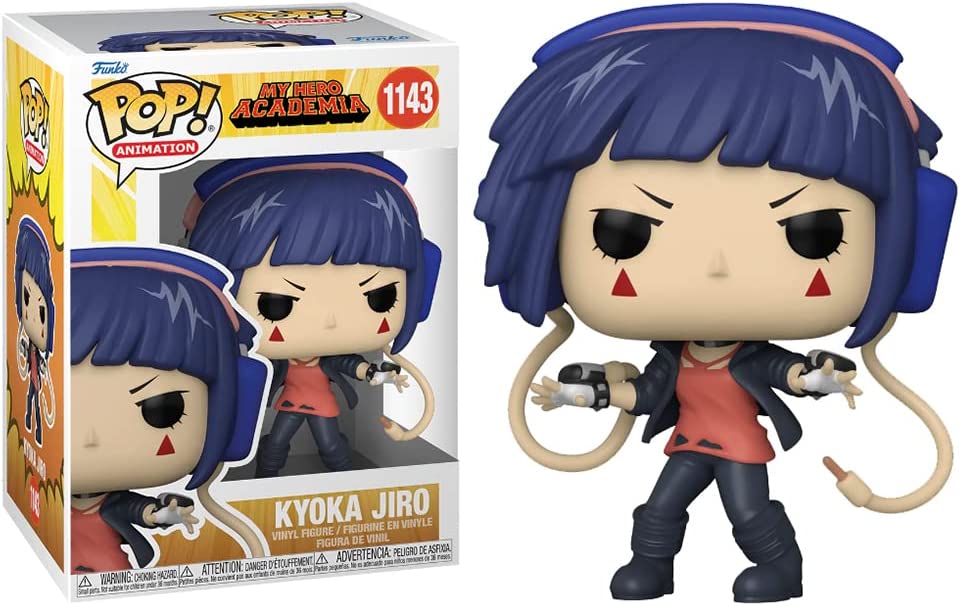 Funko Pop! Animation: My Hero Academia (MHA) - Kyouka Jirou - (MHA) - Hearing Hero: Earphone Jack - Collectable Vinyl Figure - Gift Idea - Official Merchandise - Toys for Kids & Adults - Anime Fans