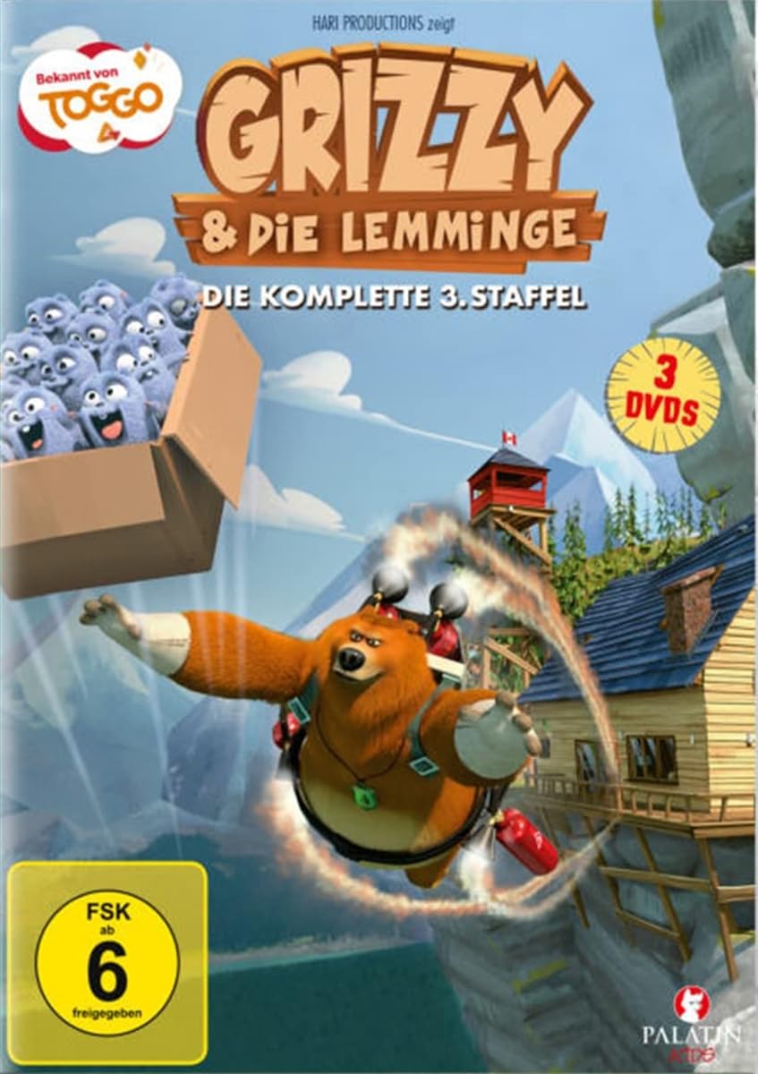 GRIZZY & DIE LEMMINGE 3. STAFFEL - GRIZZY & DIE LEMMINGE 3. STAFFEL /3DVD