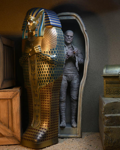 NECA- UM The Mummy Accessory Pack Universal Monsters La Momia Estatuas, Multicolor, Talla única (83774