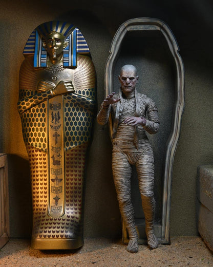 NECA- UM The Mummy Accessory Pack Universal Monsters La Momia Estatuas, Multicolor, Talla única (83774
