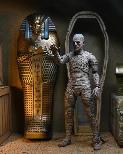 NECA- UM The Mummy Accessory Pack Universal Monsters La Momia Estatuas, Multicolor, Talla única (83774