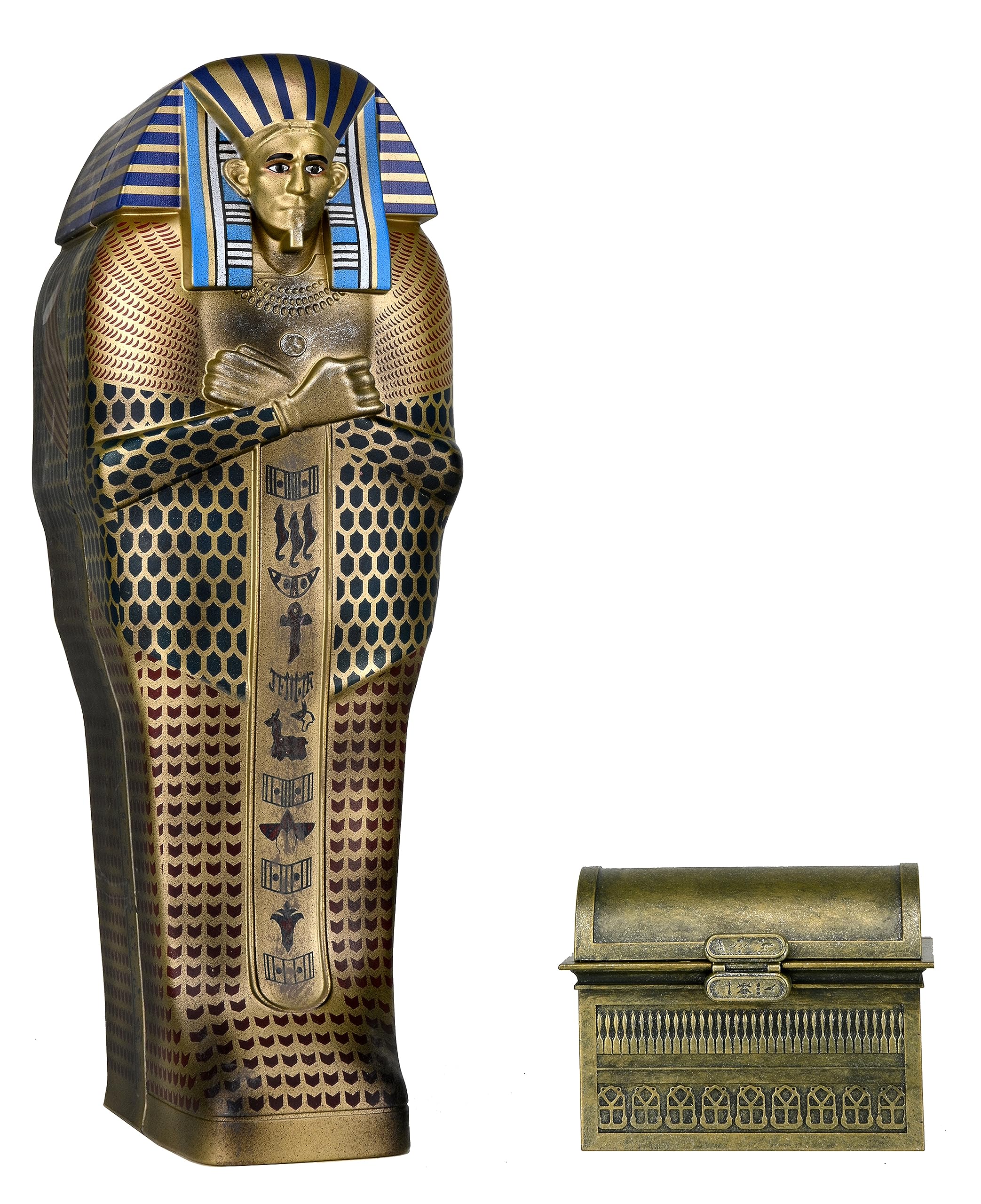 NECA- UM The Mummy Accessory Pack Universal Monsters La Momia Estatuas, Multicolor, Talla única (83774