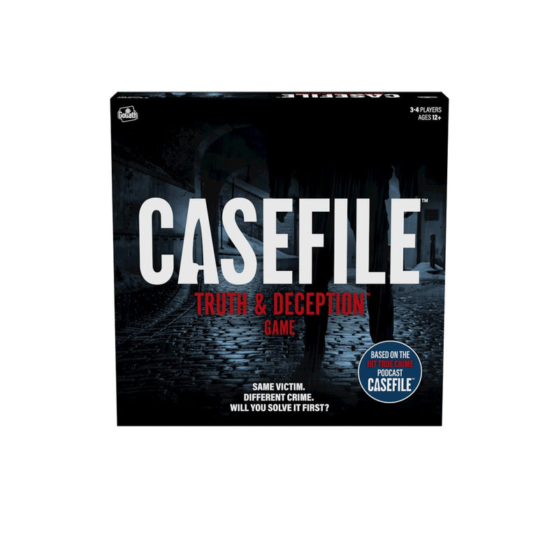 Goliath Games - Casefile: Truth and Deception, True Crime Murder Mystery Board Game for 3-4 Players, Ages 12+