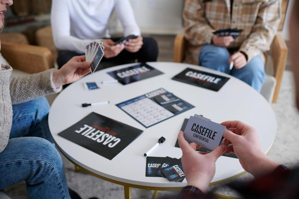 Goliath Games - Casefile: Truth and Deception, True Crime Murder Mystery Board Game for 3-4 Players, Ages 12+